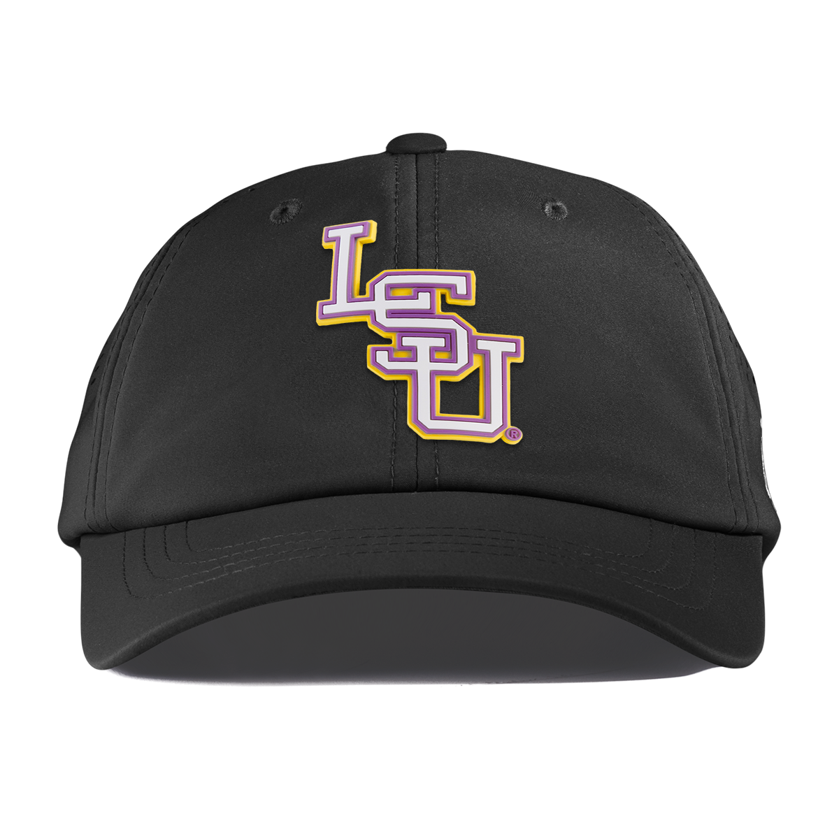 Louisiana State University "LSU Baseball" Performance Dad Hat Black