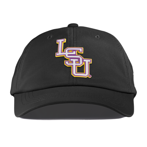 Louisiana State University "LSU Baseball" Performance Dad Hat Black