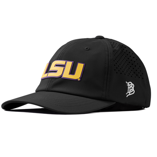 Louisiana State University "LSU Gold Block " Performance Dad Hat Black