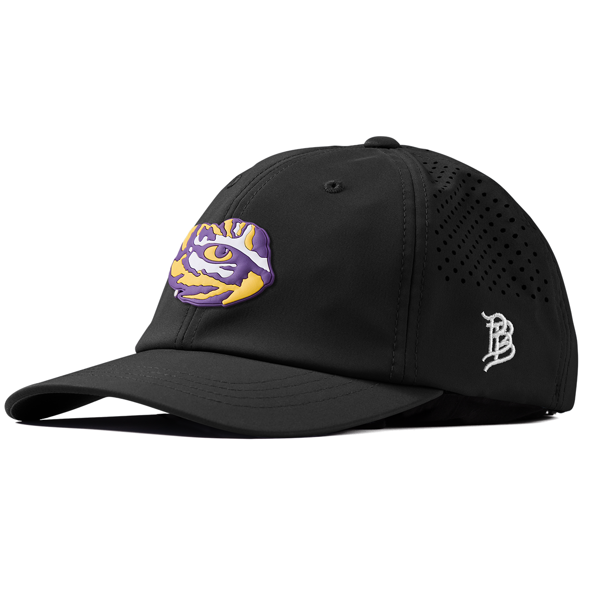 Louisiana State University "LSU Tiger Team Logo" Performance Dad Hat Black