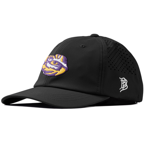 Louisiana State University "LSU Tiger Team Logo" Performance Dad Hat Black