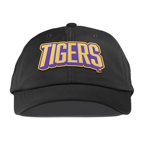 Louisiana State University "LSU Tigers Block" Performance Dad Hat Black