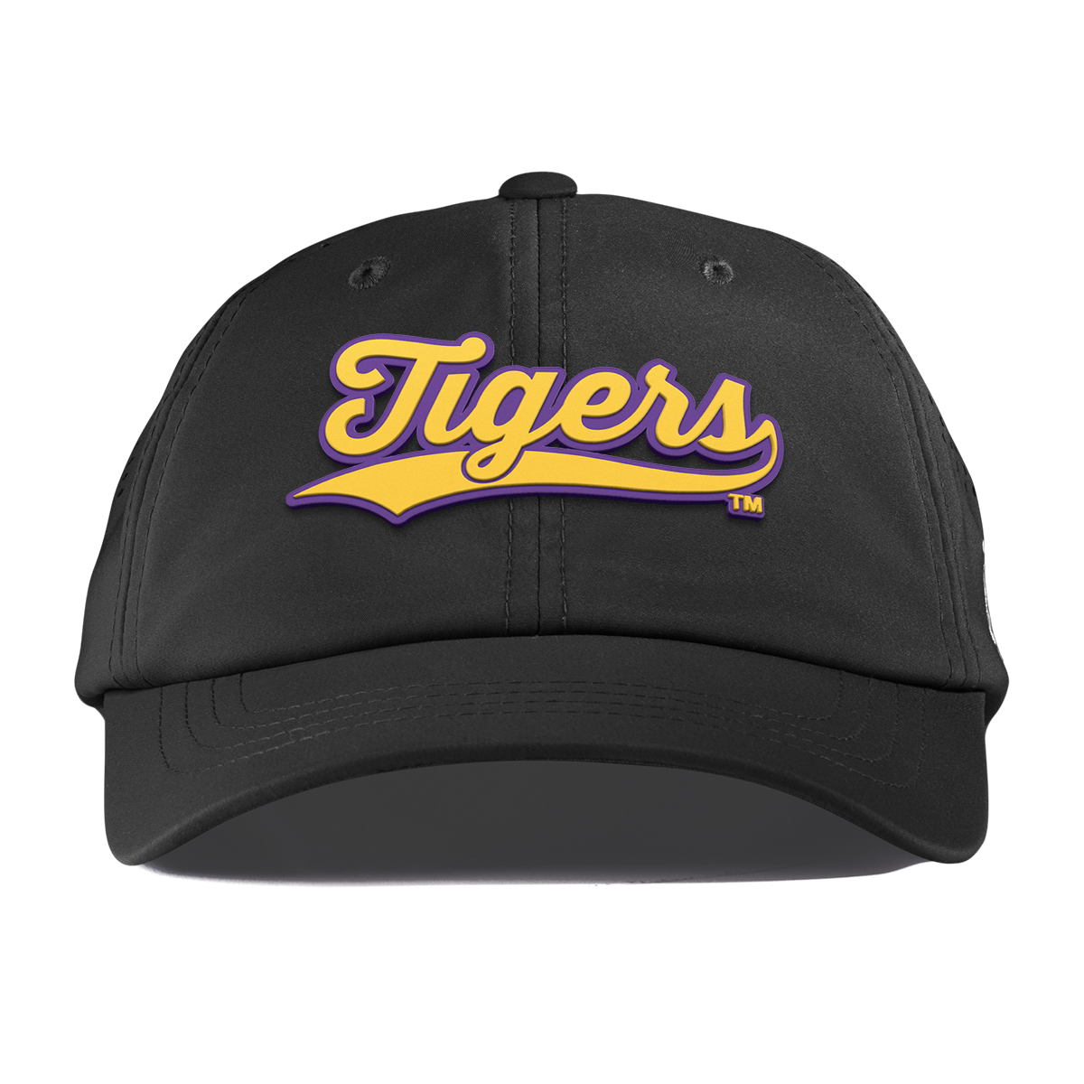 Louisiana State University "LSU Tigers Script" Performance Dad Hat Black