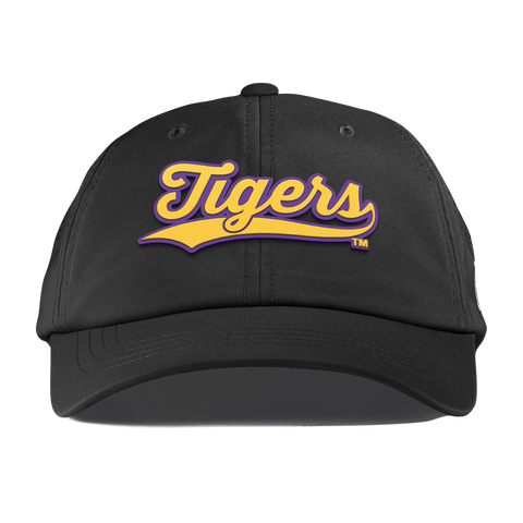 Louisiana State University "LSU Tigers Script" Performance Dad Hat Black