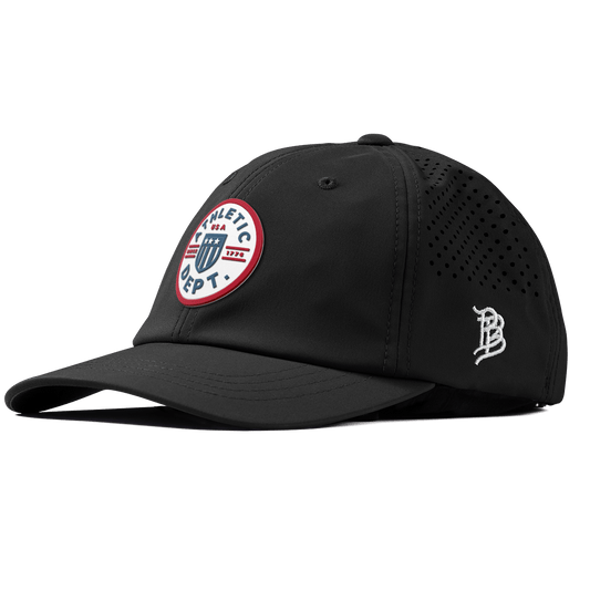 Liberty Letterman Performance Dad Hat Black