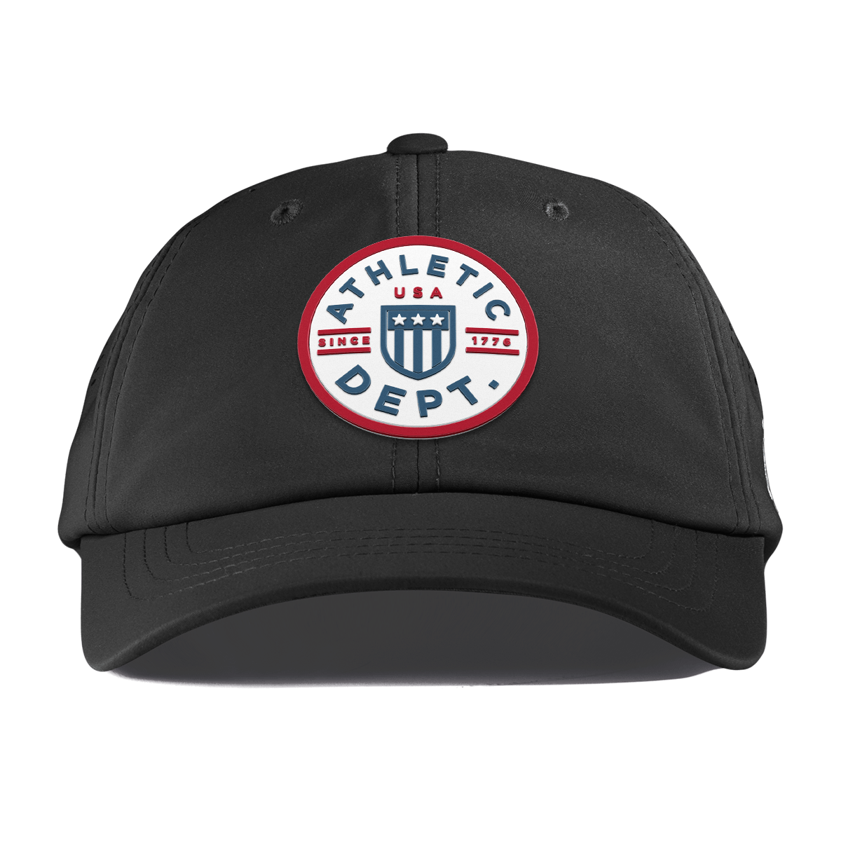 Liberty Letterman Performance Dad Hat Black