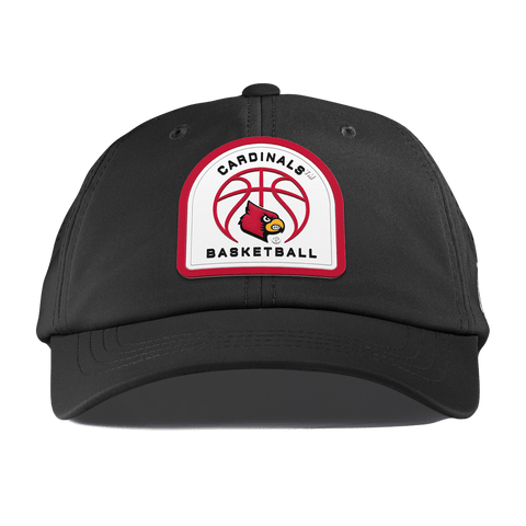 University of Louisville "Louisville Basketball" Performance Dad Hat Black