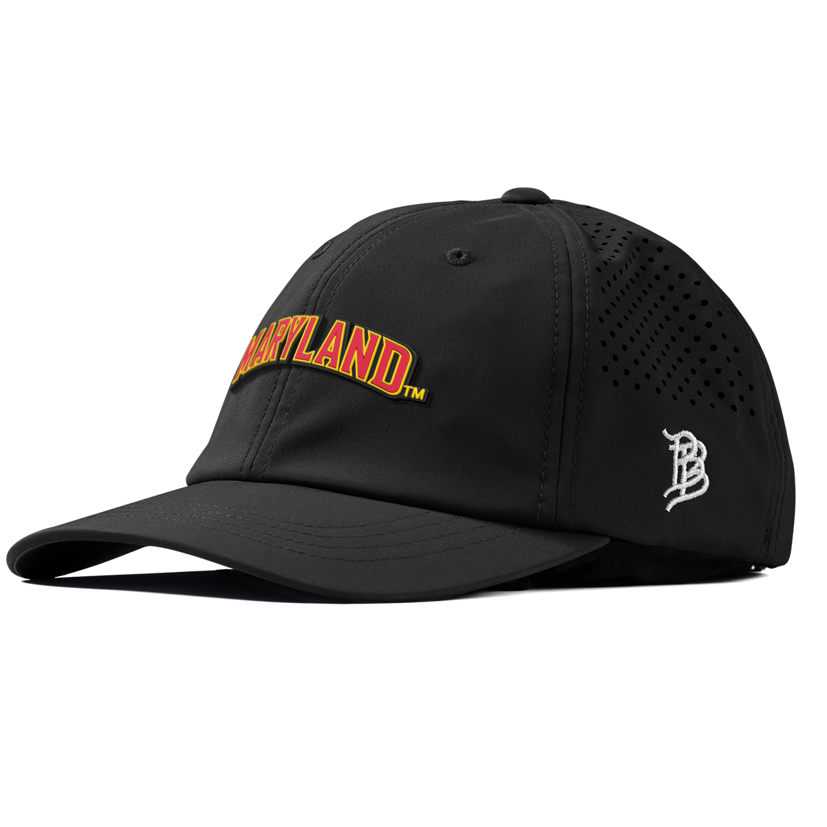 University of Maryland "Maryland Block" Performance Dad Hat Black