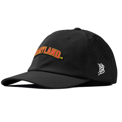 University of Maryland "Maryland Block" Performance Dad Hat Black