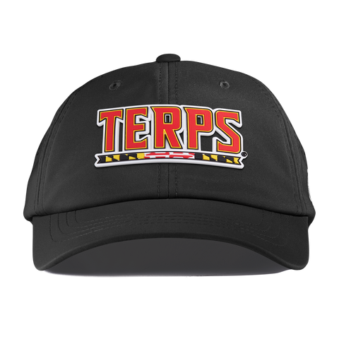 University of Maryland "Maryland Terps" Performance Dad Hat Black