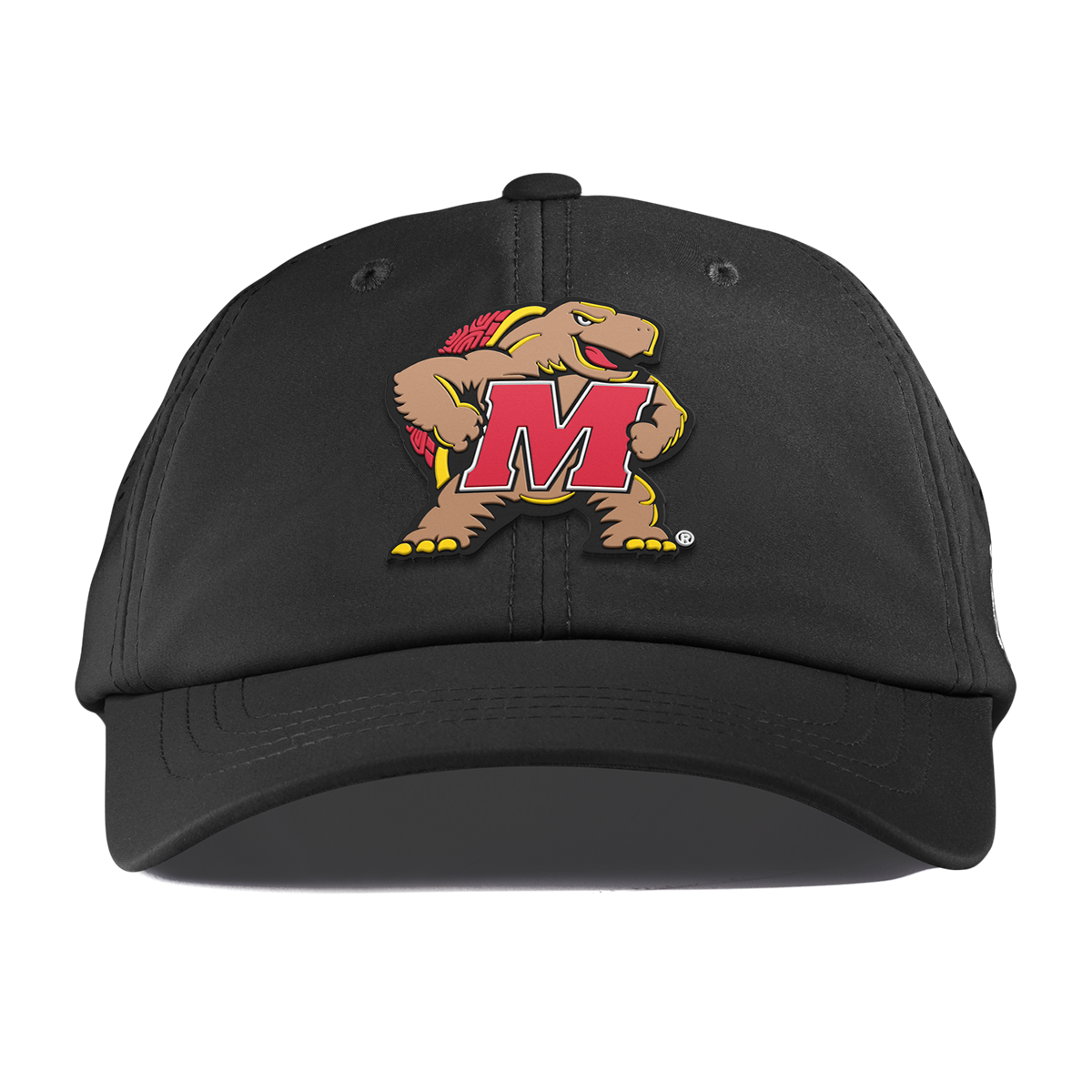 University of Maryland "Maryland Terrapin Team Logo" Performance Dad Hat Black