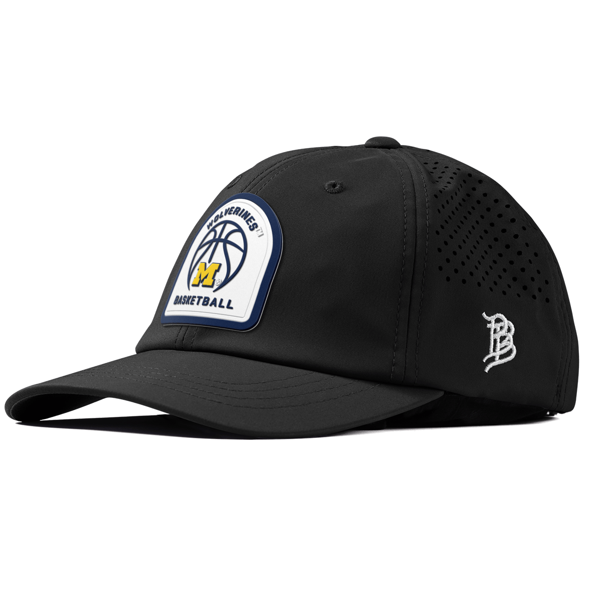 University of Michigan "Michigan Basketball" Performance Dad Hat Black