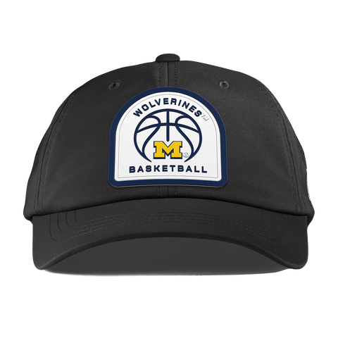 University of Michigan "Michigan Basketball" Performance Dad Hat Black