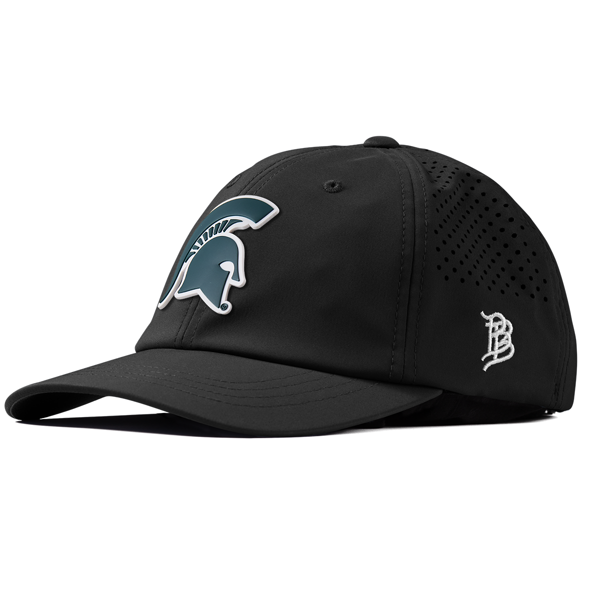 Michigan State University "Michigan State Spartan" Performance Dad Hat Black