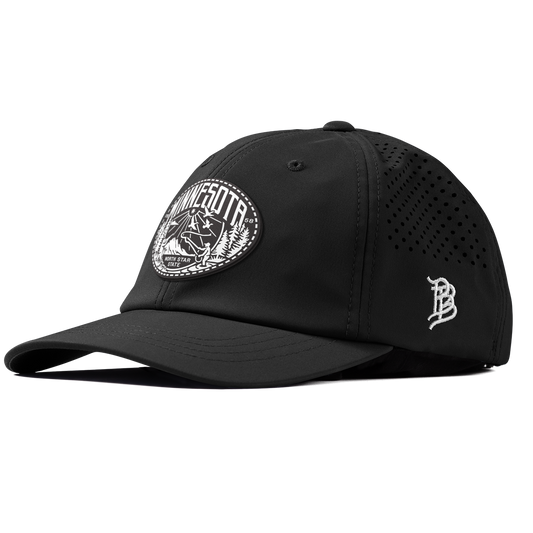 Minnesota Traveler Performance Dad Hat Black