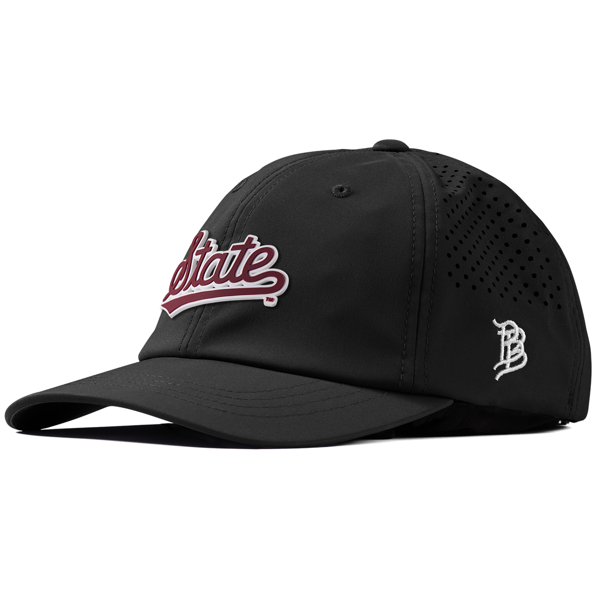 Mississippi State University "Mississippi State Script" Performance Dad Hat Black