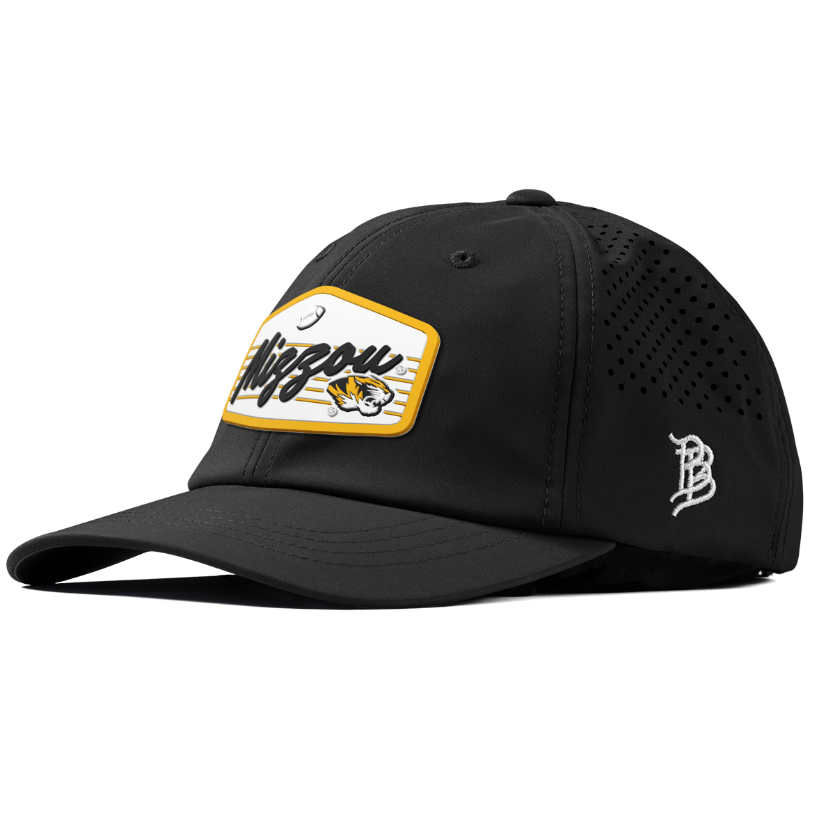 University of Missouri "Missouri Football Legacy" Performance Dad Hat Black