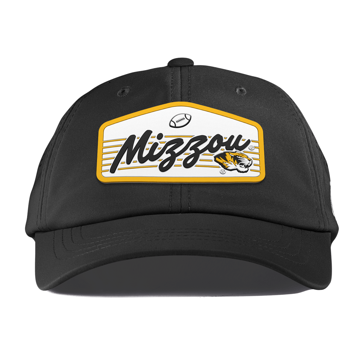 University of Missouri "Missouri Football Legacy" Performance Dad Hat Black