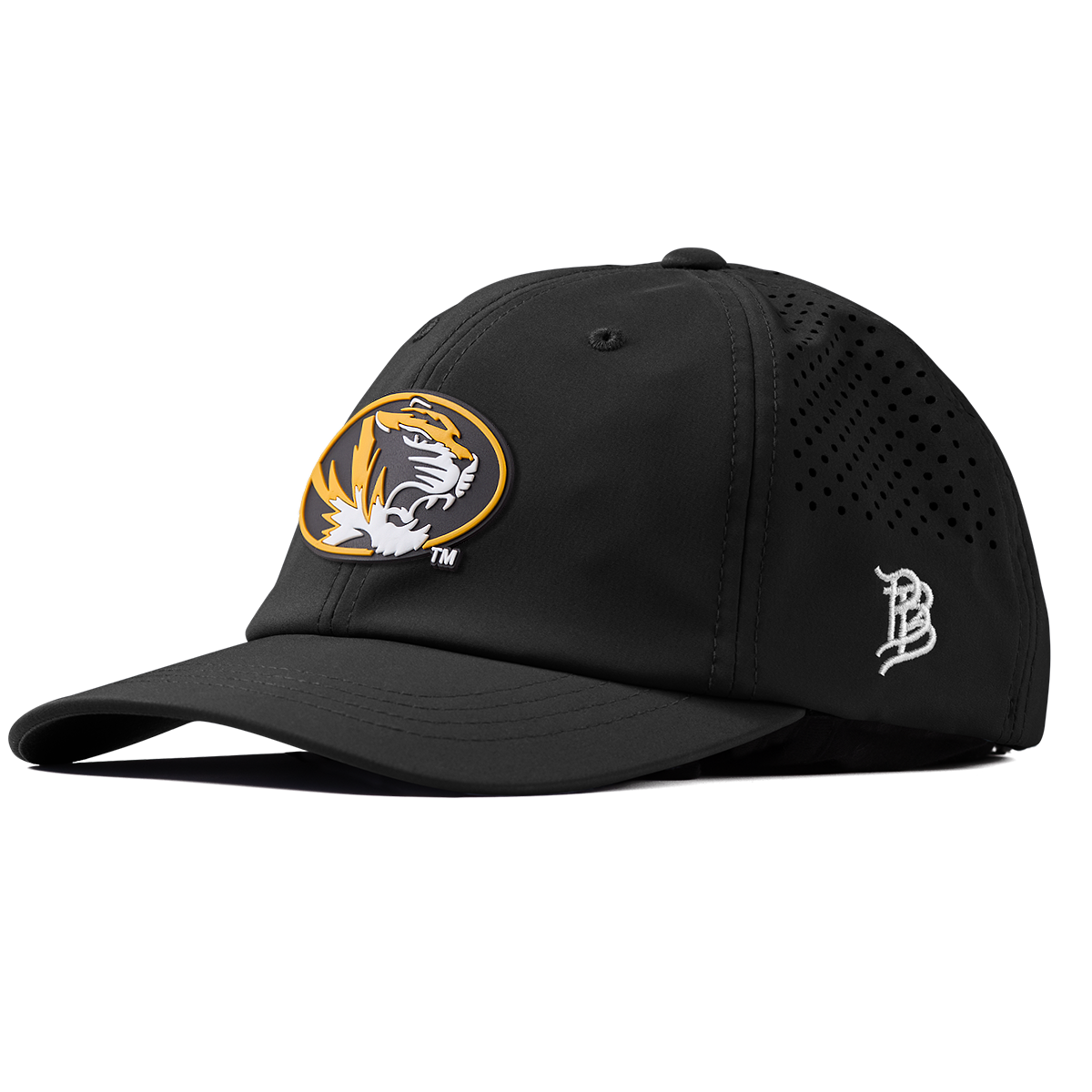 University of Missouri "Missouri Tigers Badge" Performance Dad Hat Black