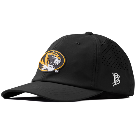 University of Missouri "Missouri Tigers Badge" Performance Dad Hat Black