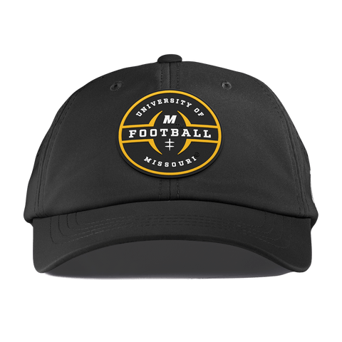 University of Missouri "Mizzou Football" Performance Dad Hat Black