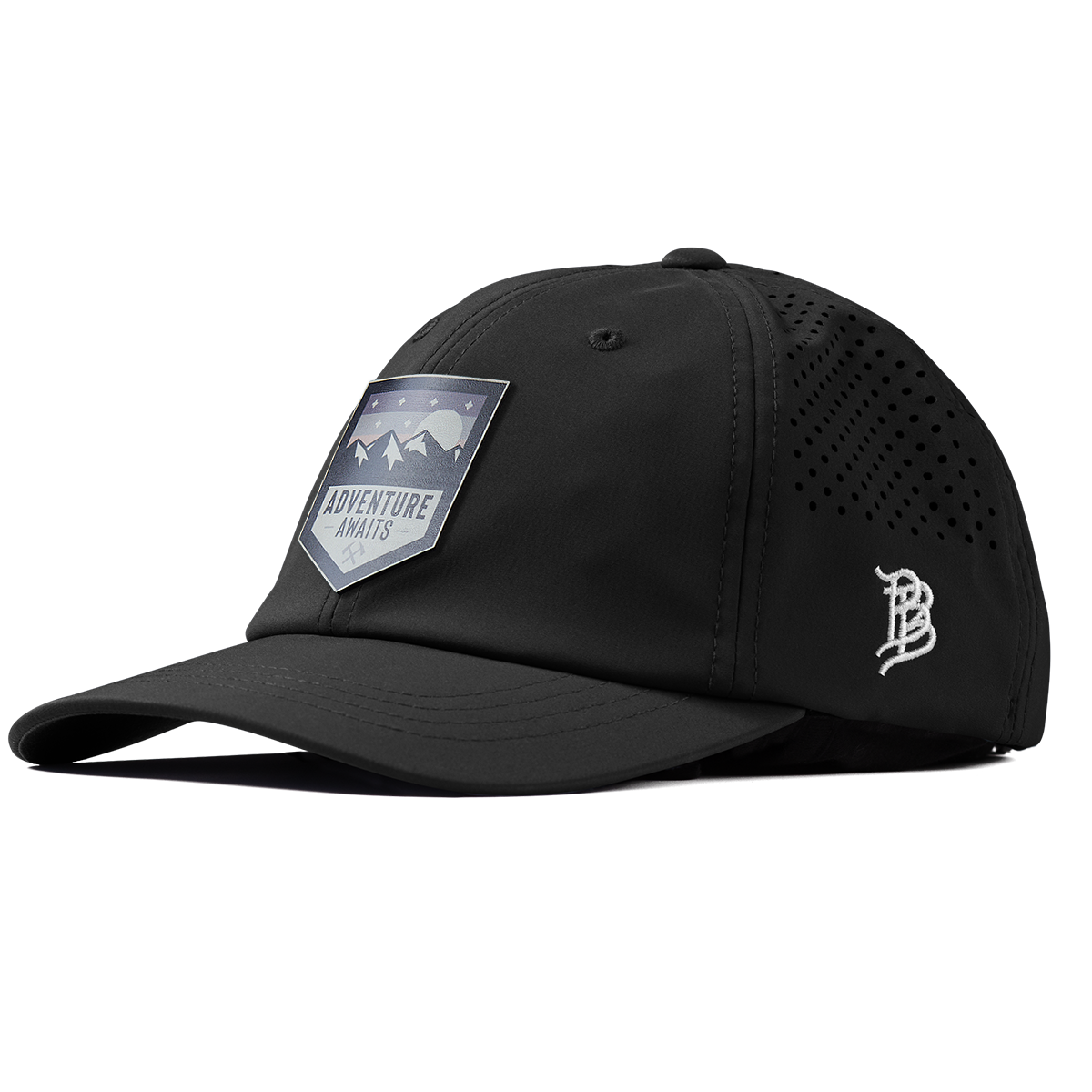 Moonlight Adventure Performance Dad Hat Black