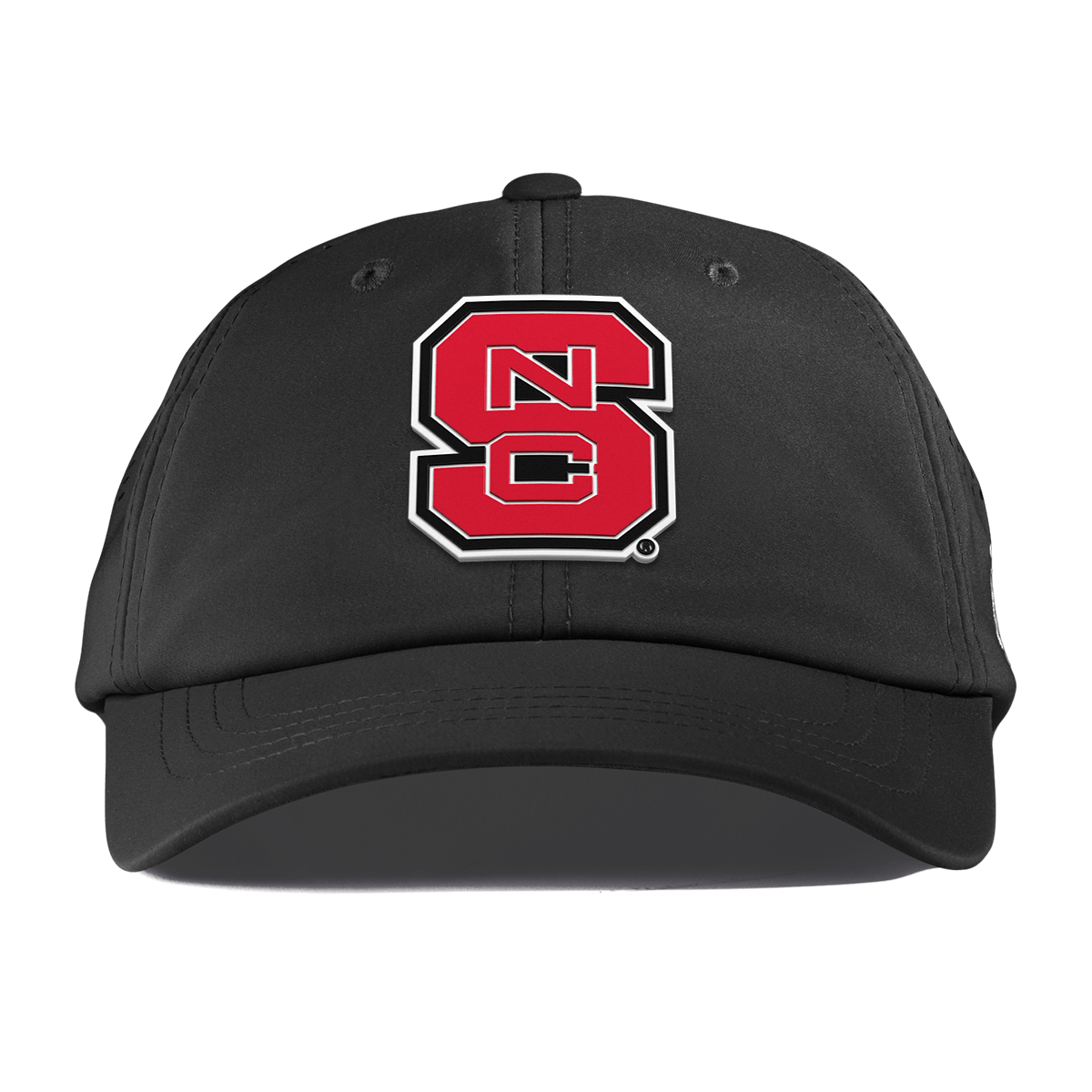 North Carolina State "NC State Block" Performance Dad Hat Black