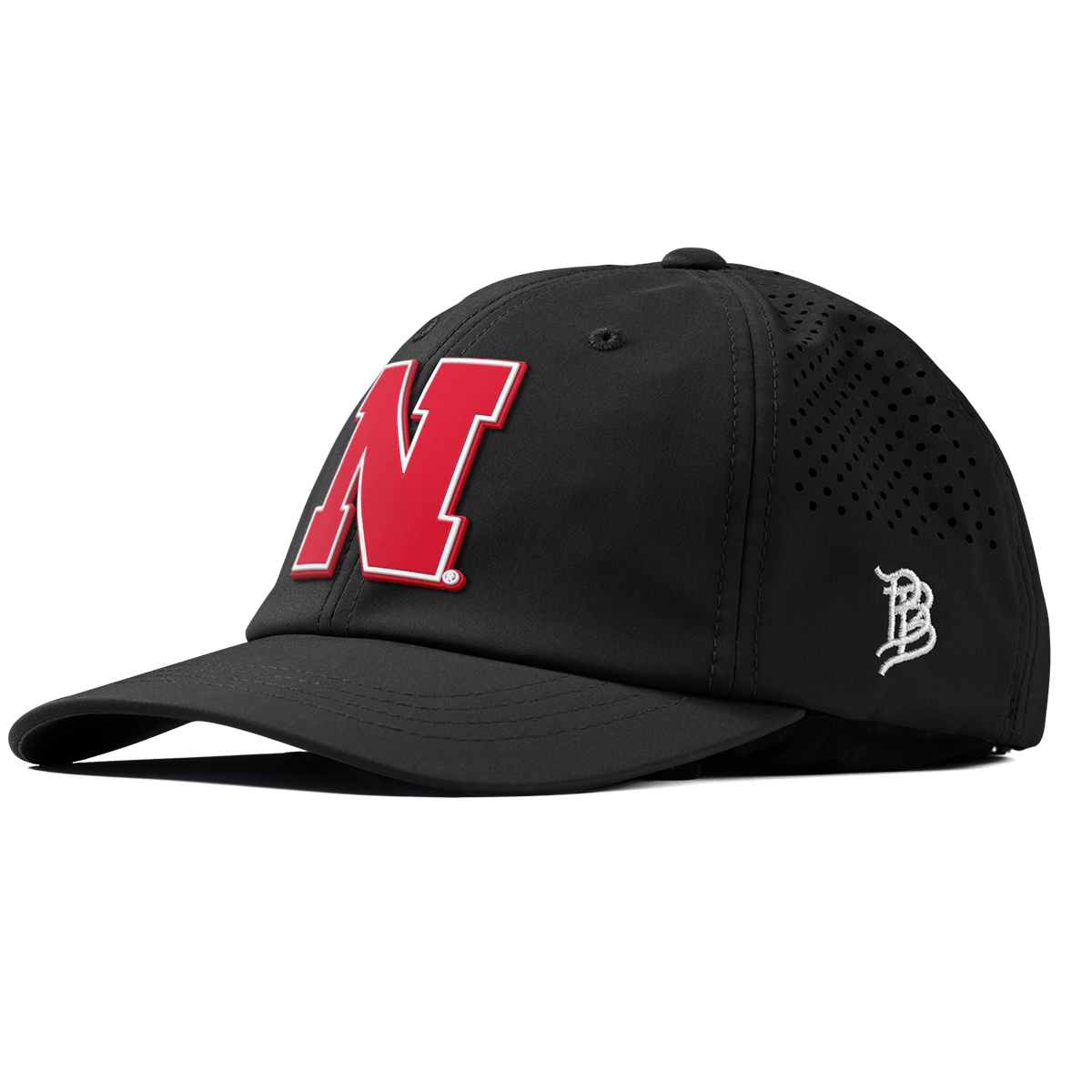 University of Nebraska "Nebraska Team Logo" Performance Dad Hat Black 