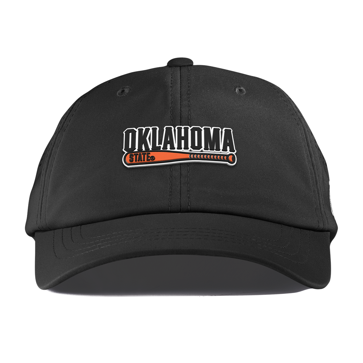 Oklahoma State University "OSU Baseball" Performance Dad Hat Black