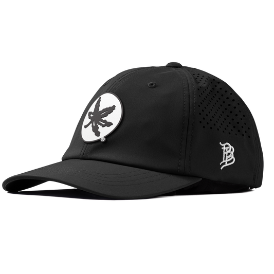 Ohio State University "OSU Buckeye Logo" Performance Dad Hat Black