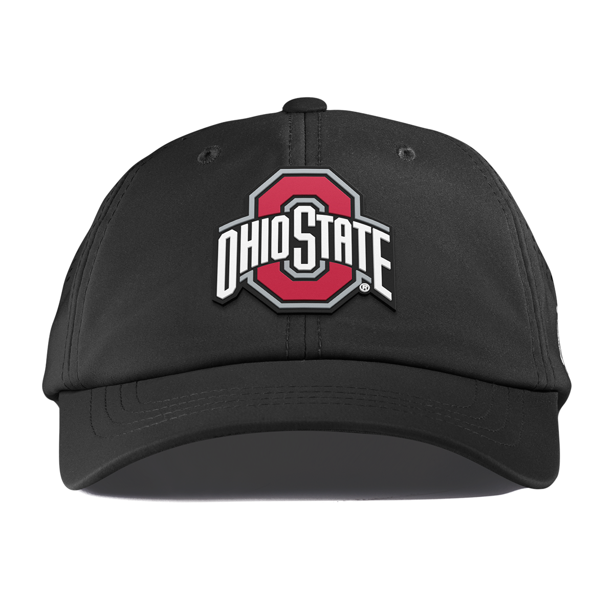 Ohio State University "Ohio State Gray Team Logo" Performance Dad Hat Black