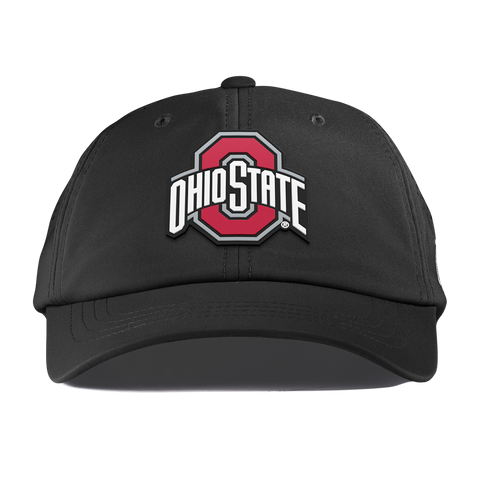 Ohio State University "Ohio State Gray Team Logo" Performance Dad Hat Black