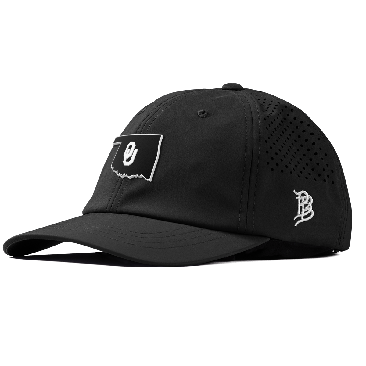University of Oklahoma "Oklahoma Vintage Series" Performance Dad Hat Black