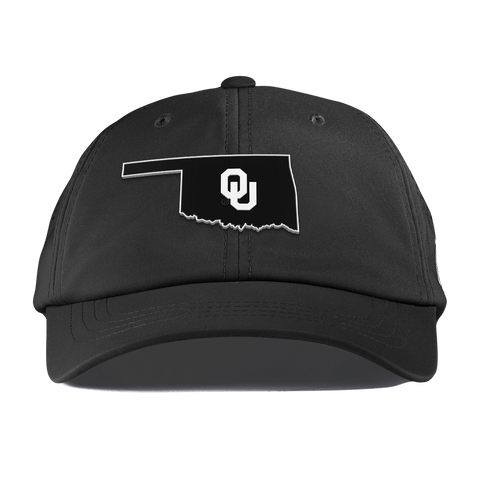 University of Oklahoma "Oklahoma Vintage Series" Performance Dad Hat Black