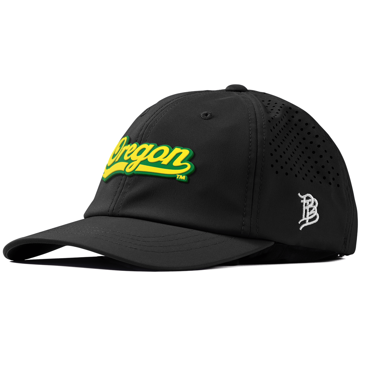 University of Oregon "Oregon Script" Performance Dad Hat Black