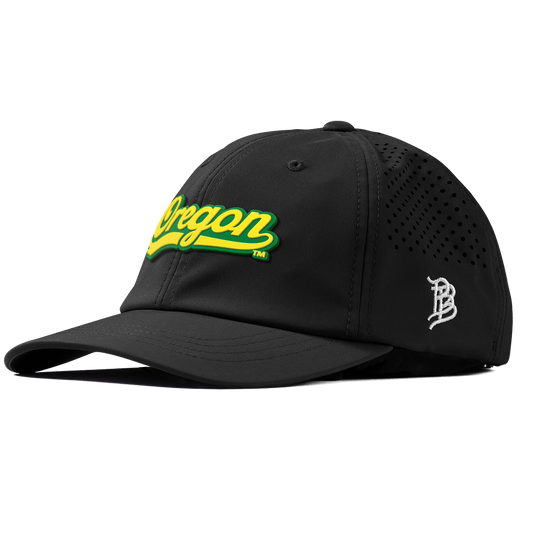 University of Oregon "Oregon Script" Performance Dad Hat Black