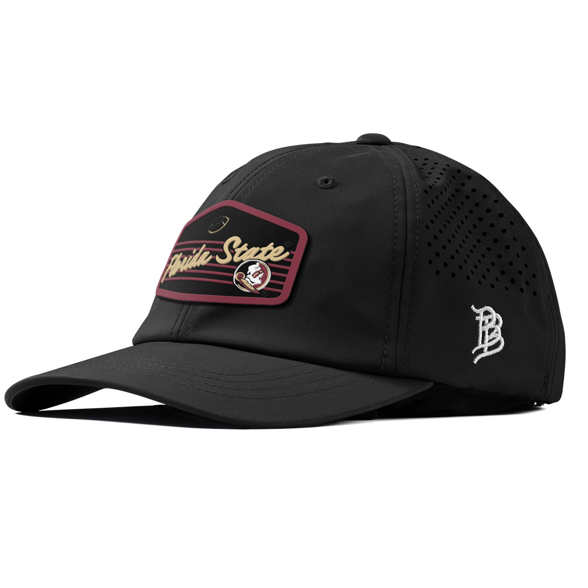 Florida State University "Seminole Football" Performance Dad Hat Black
