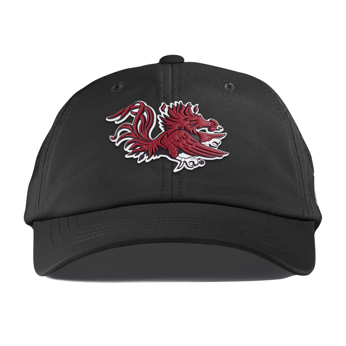 University of South Carolina "Sir Big Spur Logo" Performance Dad Hat Black