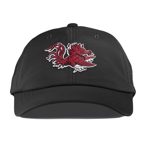 University of South Carolina "Sir Big Spur Logo" Performance Dad Hat Black