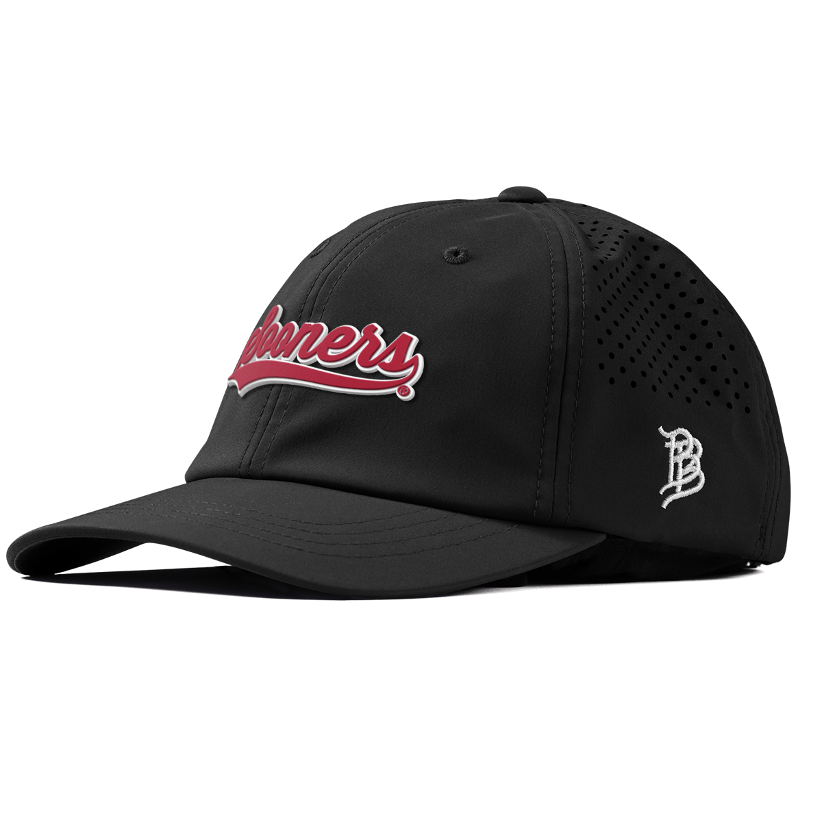 University of Oklahoma "Sooners Script" Performance Dad Hat Black