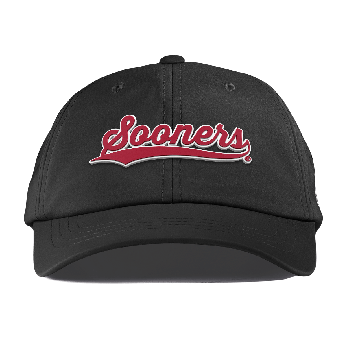 University of Oklahoma "Sooners Script" Performance Dad Hat Black