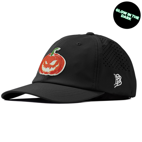 Jack-O-Lantern Glow Performance Dad Hat Black