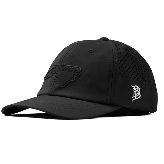 North Carolina Stealth Performance Dad Hat Black