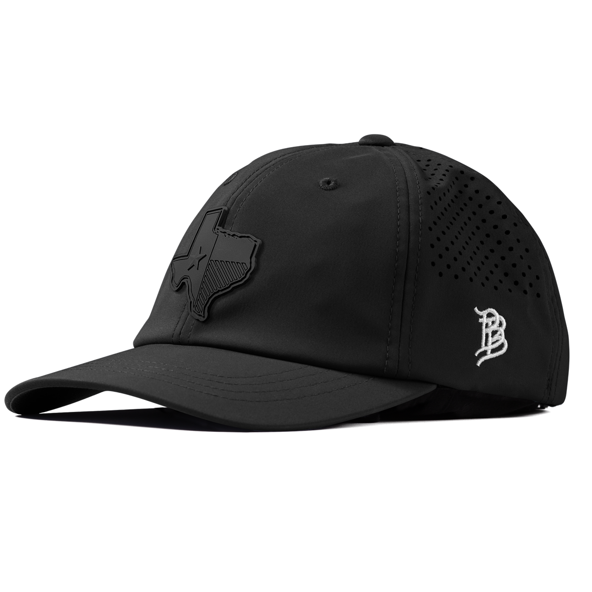Texas Stealth Performance Dad Hat Black