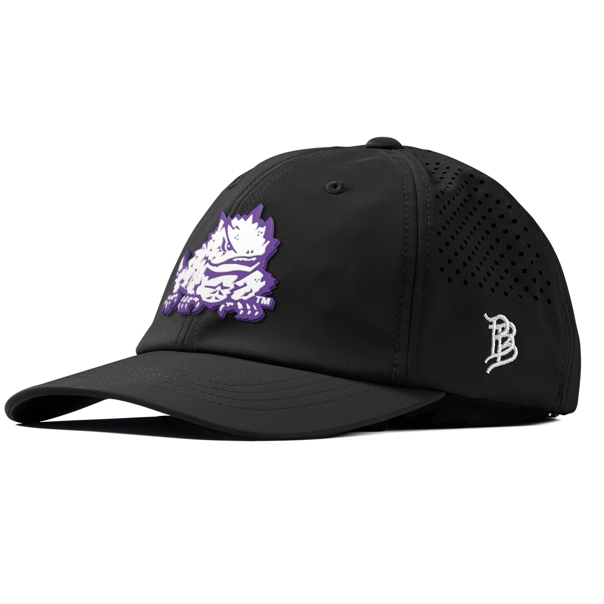 Texas Christian University "TCU Team Logo" Performance Dad Hat Black