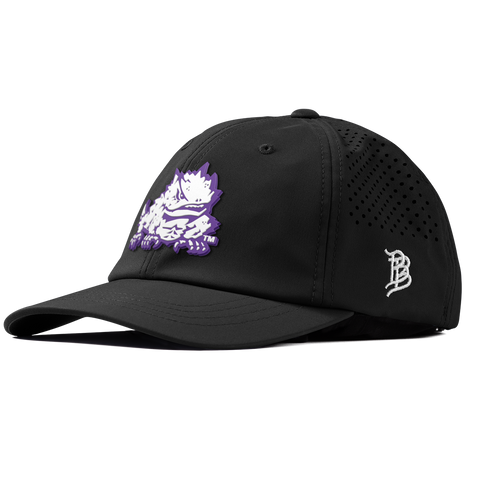 Texas Christian University "TCU Team Logo" Performance Dad Hat Black