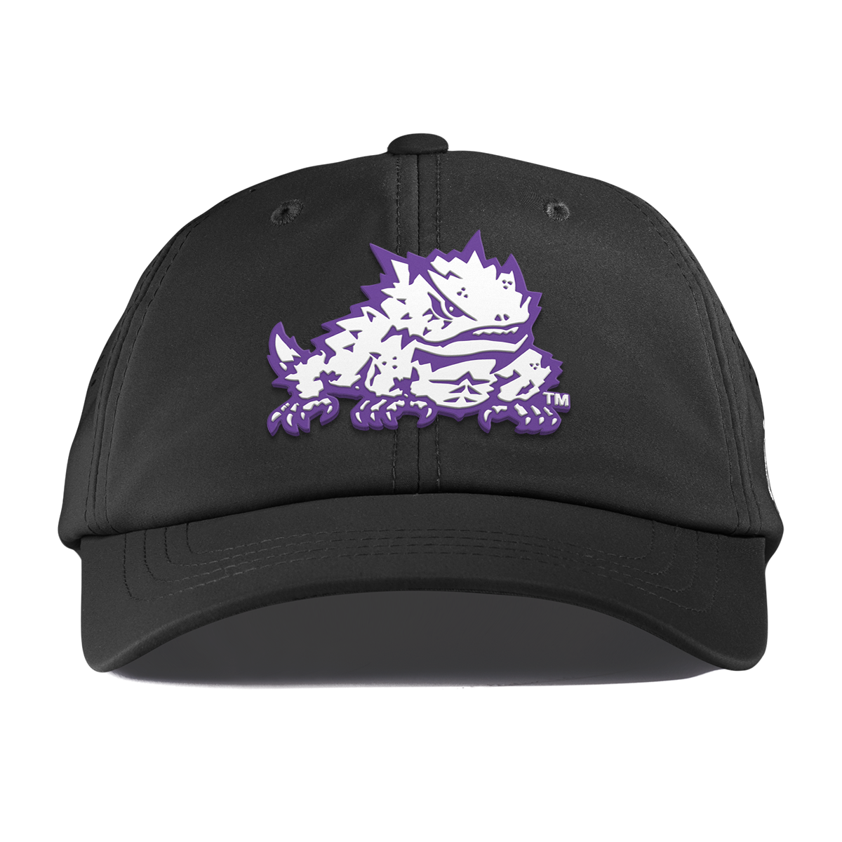 Texas Christian University "TCU Team Logo" Performance Dad Hat Black