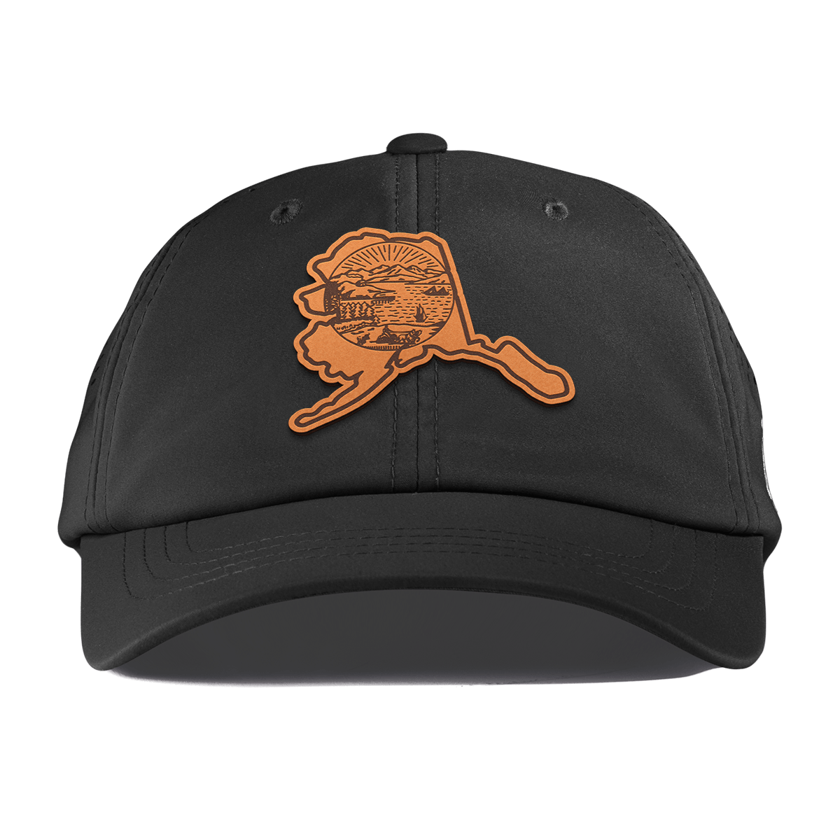 Alaska 49 Performance Dad Hat Black