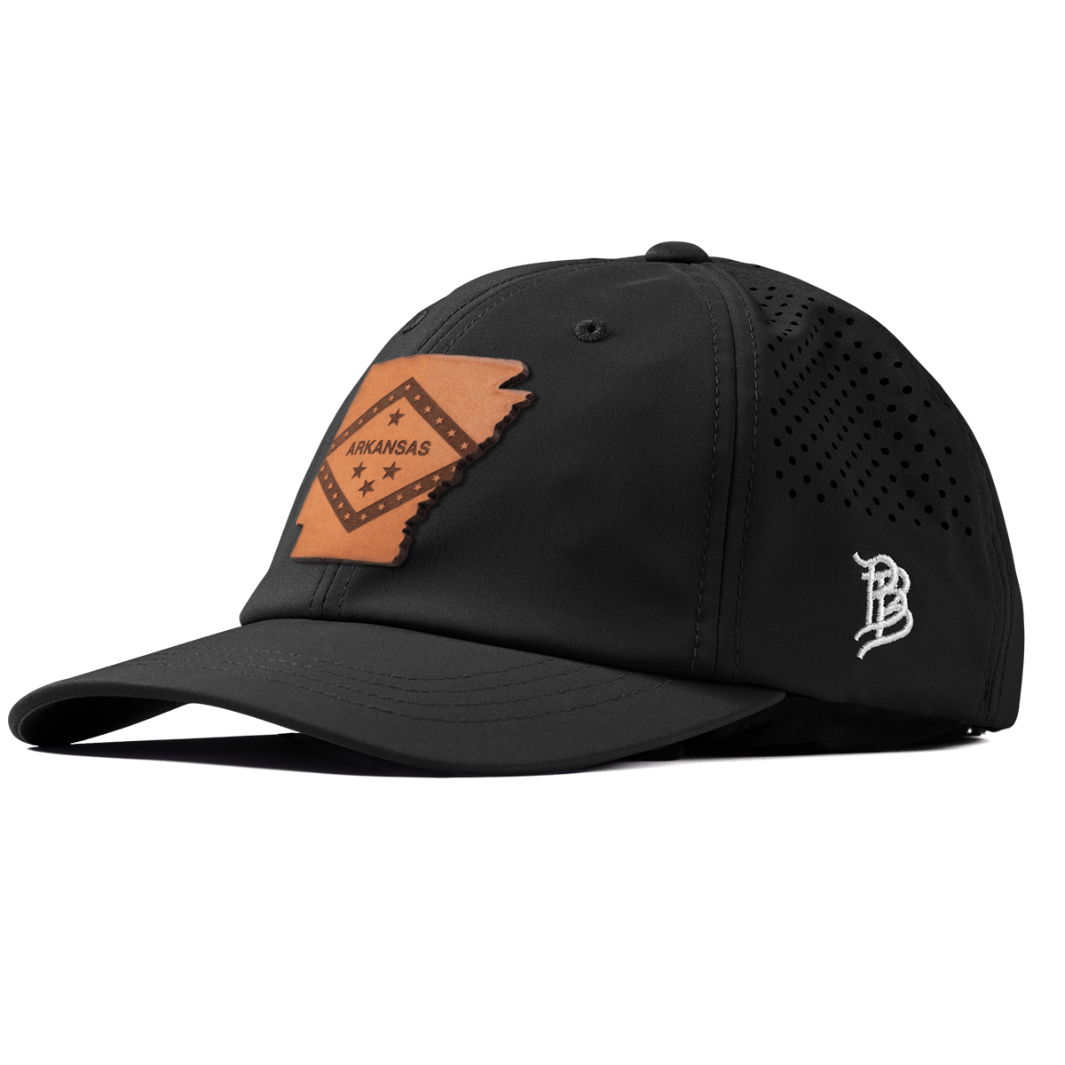 Arkansas 25 Performance Dad Hat Black