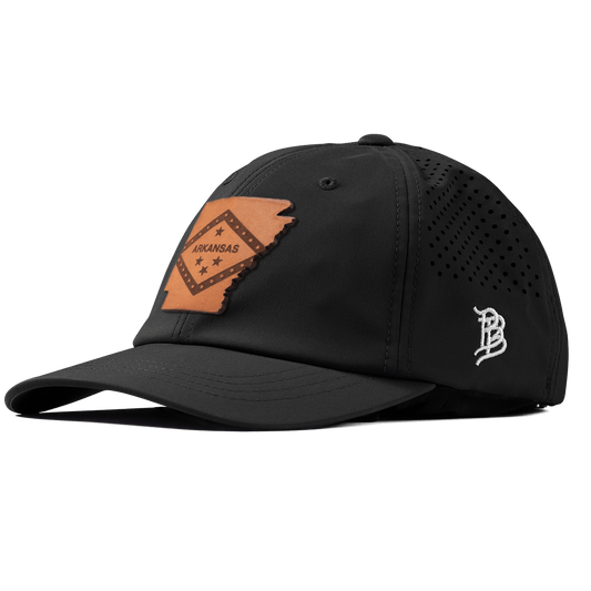 Arkansas 25 Performance Dad Hat Black